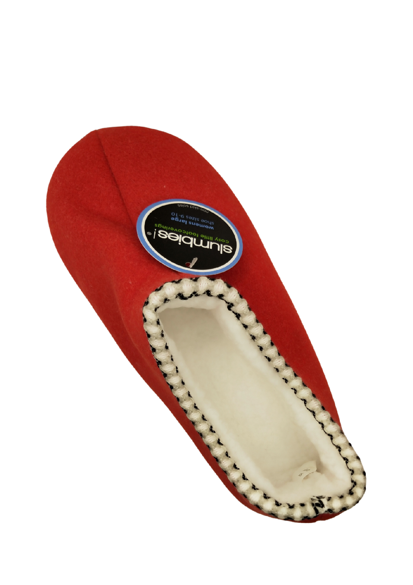 SLUMBIES LADIES CABIN BOOTIE [SZ:M CL SS:Red]