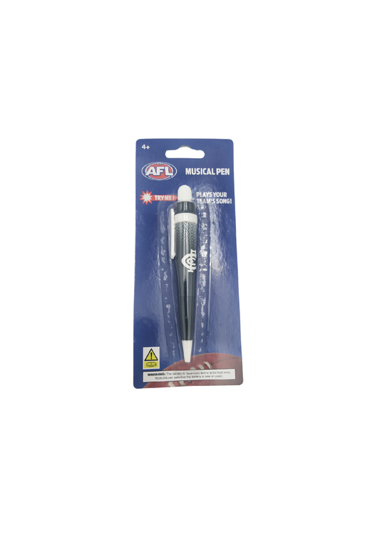 MUSICAL PEN - CARLTON AFL