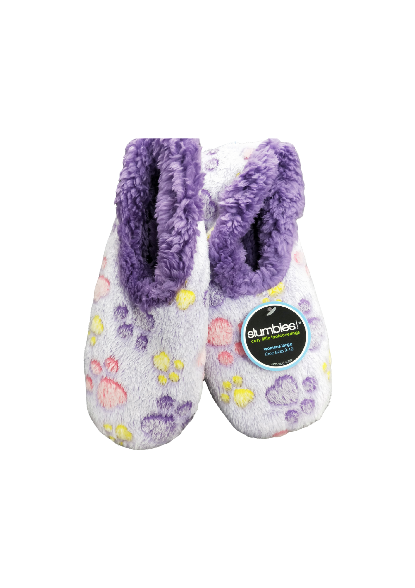 SLUMBIES LADIES PAW PRINT [SZ:L CL SS:Pink]